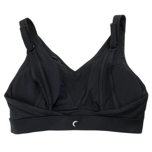 ZYIA Active Black Adjustable Mesh Sports Bra Size M 34A-36C - Picture 4 of 11